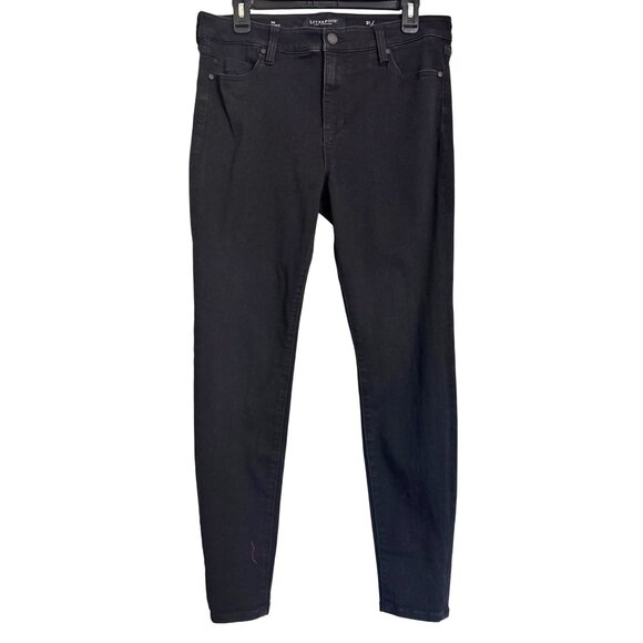 Liverpool Denim - Liverpool The Skinny 12/31 Black Jeans Stretchy 5 Pocket High Rise NWOT